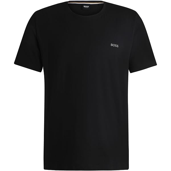T-Shirt HUGO Laze 95% Coton 5% Élasthanne - Col Rond Coupe Décontractée - Made In Vietnam