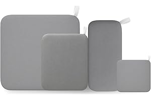 Creatorally Tapete de Prensa de Calor, Almohadilla Protectora Resistente al Calor para una Fácil Impresión HTV, Transferencia de Vinilo y Planchado (4 Tamaños)