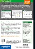 Image de VBA mit Excel: Das umfassende Handbuch. Konzepte und Techniken der VBA-Programmierung. Das