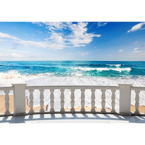 Fototapete Horizont 352 x 250 cm – Vliestapete – Wandtapete – Vlies Phototapete – Wand – Wandbilder XXL – !!! 100% MADE IN GERMANY !!! Runa Tapete 9028011a - 6