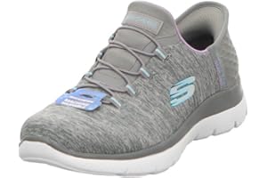 Skechers Damen Hands Free Slip Ins Summits Dazzling Haze Sneaker