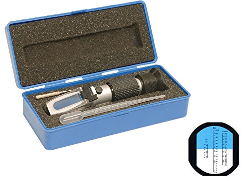 Refraktometer Honig Imker Wasser Zucker Gehalt, Brix: 58-90% Wasser: 10-33%