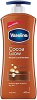 Vaseline Intensive Care Cocoa Glow Body Lotion, 400 ml