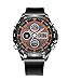 Produktbild JQXB Mens Digitale Uhr, Sportuhr mit Chronographen/Backlight Display/Shock Resistant Wasserdichte Wrist Watch,Orange