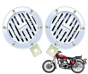 Generox Leher Sonic Horn for Royal Enfield Bullet Electra - Set of 2