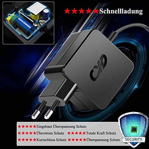 CYD 65W 20V 3.25A PowerFast Notebook Netzteil für Lenovo Thinkpad T400 T410 T420 T430 T430s T430u T530 T60 T61 T61p L412 L420 L430 L512 L530 R400 R61 T500 T510 T520; ThinkPad X1 X120e X131e X140e X220 X230; Edge 15 E430 E520 E530 E530C E545 W500 Twist S230U AC-Power-Adapter,8.2 FT(2.5m) Laptop Netzteil Adapter Kabel - 3