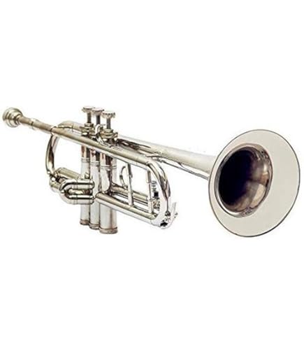 SHREYAS SCX76 Silver Nickel Piccolo Trumpet | Beginner To Intermediate | Includes Hard Case, Mouthpiece & Accessories