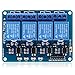 Price comparison product image MAKEASY 4 Channel DC 5V Relay Module Expansion Board with Optocoupler for Arduino Raspberry Pi DSP AVR PIC ARM K49