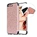 Price comparison product image Cestor Glitter Case for Huawei P10 Plus,Luxury Bling Diamond Sparkle Flash Powder Back Cover Shockproof Flexible Soft TPU Silicone Case with Free Ring Kickstand for Huawei P10 Plus,Rose Gold