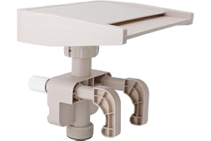 AQXREIGHT Cascata per piscine rialzate Accessorio decorativo con design rimovibile e struttura solida, ideale per creare un'atmosfera rilassante in piscine framed giardini o cortili