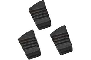 TUOREN Gummifüße für Schlagzeug, Gummifüße, Gummifüße, Schlagzeugbeinschoner für Schlagzeugteile, Größe S - C, 3 Stück