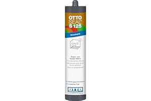 OTTOSEAL S 125 geruchsarmes Boden- & Sanitär-Silikon C64 eiche hell 310ml – Geruchsarm – Sicher gegen Schimmel – Ideal für Bad, Küche & Wohnbereich, innen wie außen