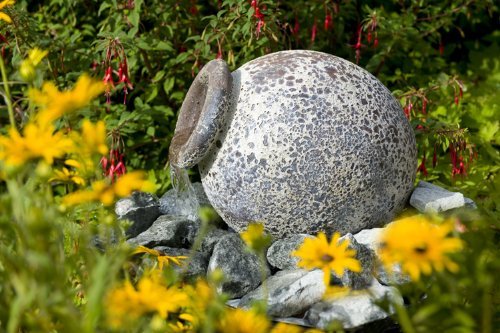 Ubbink Terrassenbrunnen Wasserspiel Orange