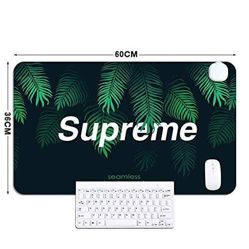 Preisvergleich Produktbild NIGHT WALL Heizung, Heizung, Mauspad, Computer-Desktop, Studentenschreibtisch, elektrische Kochplatte, Büro-Tischset, Heizdecke 60 * 36cm, Grünes Pflanzen, Touch-Steuerung