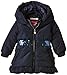 Billieblush Baby-Girls U06040 Puffer Jacket, Blue (Navy), 3-6 Months (Manufacturer Size:06 Months)