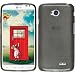 Produktbild PhoneNatic Case für LG L70 Dual Hülle Silikon silber brushed + 2 Schutzfolien