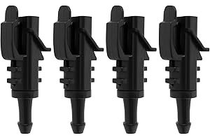 SG Store 4pcs Boquilla Chorro para Lavaparabrisas Boquilla Chorro para Lavaparabrisas Delantero Pulverizador Reemplazo OEM 98630-2L100 Compatible con Hyundai I30 Compatible con Kia Cadenza K7