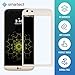 Produktbild smartect® [3D-Curved] LG G5 Full-Screen Panzerglas in Gold | Display-Schutzfolie aus gehärtetem Tempered Glass | Gorilla-Glas mit Härtegrad 9H | Panzerfolie - Top-Schutzglas gegen Kratzer