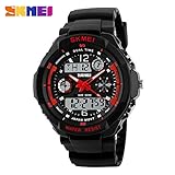 Easy Go Shopping Sportuhr Bergsteigen Männer Wasserdichte elektronische Uhr männlich Student Multi-Funktions-Taucheruhr (Color : 2)