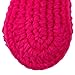 Eleery Lovely Baby Newborn Infant Girls Hello Kitty Handmade Crochet Knit Socks Booties Sandals Toddler Prewalker Shoes 0-12 months (Rose Red)