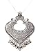 Valentine Gifts : Sansar India Oxidised Silver Plated Valentine Heart Pendant Chain Necklace for Girls and Women RS.449.00