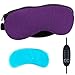 Produktbild AOOPOO Schlafmaske mit Kühlkissen Beheizte AugenmaskeTemperatur Kontrolle Entworfen um Entlasten Blepharitis, Trockenes Auge, Stress, Müde Augen, Geschwollene Augen (Lila)