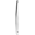 ZWILLING slanted tweezers for precise eyebrow hair removal, polished stainless steel, 90 mm