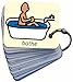 Price comparison product image Picture Exchange Communication Keyring Daily Activities (AAC) Morning, Toilet, Bath, Evening & Bedtime Routines