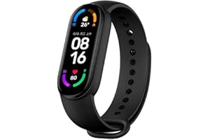 Xiaomi Mi Band 6 con pantalla de 1.56 pulgadas, pulsera inteligente ,seguimiento de actividad, monitoreo,Adultos unisex