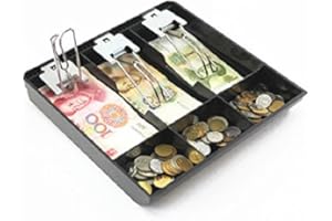 Guanhe Plateau pour caisse enregistreuse, À glisser dans un tiroir ou une boîte pour les pièces de monnaie