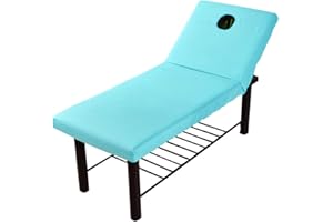 SADA72 Massage-Bettlaken, weiches Spannbetttuch für Massageliege, nicht null, blau, Free Size