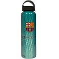 Alusport Bottles FCB Summer Botella Deportiva, Hombre, Azul, L