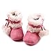 Produktbild xhorizon FM8 Baby Mädchen Kleinkind Herz Fleece Warm Winter Stiefel Schuhe