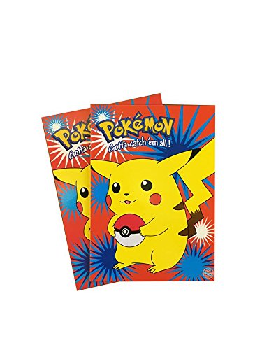 Pokémon Einladungskarte (Postkarte) (Einzelkarte) „Pikachu“ 30er Set Din A - 2