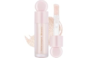 NEWVENPER hiliter maquillage avec Fard à Joues Liquide, insight highlighter avec Finition Scintillante, liquide Longue Tenue Lisse Léger Anti-Salissure, Illuminateur de Visage Imperméable #04