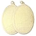 Exfoliating Loofah Pad-2 Pack 100% Natural Loofah Sponge Scrubber Brush Close Skin For Men and Women - GAINWELL
