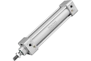 Heschen Cilindro Pneumatico Standard, SC 32-125, PT1/8'' Porta, alesaggio 32mm, Corsa 125mm, Doppio Effetto