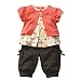 3pcs Kids Child Girl Baby Top+Pants+Headband Outfit Clothing Set 6-12M