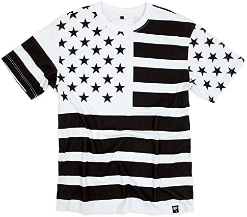 BLVD Supply Men's Trap Flag SS T Shirt White XL