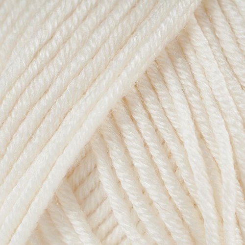 Sublime Kaschmir-Merinowolle Strickwolle/Strickgarn, Doppelstrick, Vanilla (003)