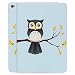 Produktbild A-BEAUTY iPad Air 2 Hülle, PU Leder Mode Eine Vielzahl von niedlichen Cartoon-Bilder Muster im Book Style mit Stent Funktion und Karten Slot Schutzhülle Ledertasche Flip für Apple iPad Air 2 (iPad 6)