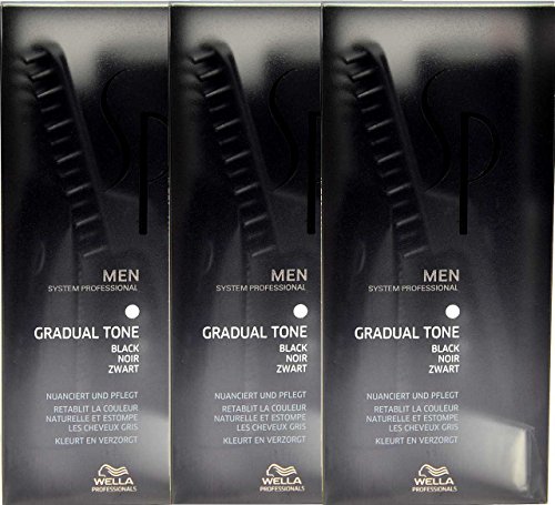 Wella SP Men Gradual Tone Schwarz SET 3 x (60ml + 30ml)