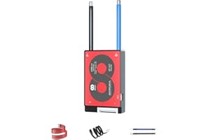 DALY 3S-24S BMS da 15A a 200A Scheda di protezione con filo di bilanciamento e sensore di temperatura per batterie al litio (Li-ion 13S 48V, 40A)