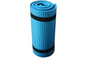 ausuky Tapis de yoga épais antidérapant de 15 mm pour l'exercice physique et le fitness, perdre du poids pour la méditation et le Pilates