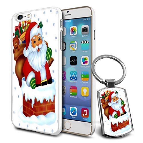 Santa Claus Xmas Case Cover And Free Keyring For Various