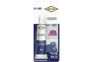 Bostik 10930 Tessuti, Trasparente, 50 gr