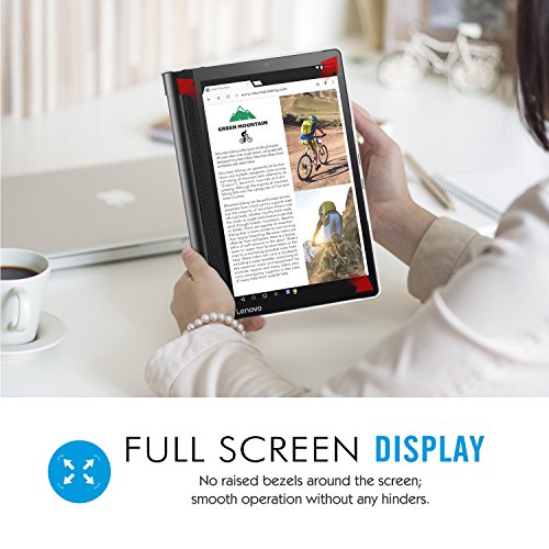 MoKo Lenovo YOGA Tab3 Plus 10.1 Hülle – Ultra Leightweight Slim Schutzhülle Smart Cover für Lenovo YOGA Tab 3 Plus (YT-X703F) 10.1 Zoll 2016, Blumen Violett (nicht für Yoga Tab 3 10.1) - 8