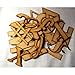 4 x 25mm (1 inch) high MDF Letters and numbers in font of your choosing