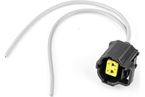 ARAMOX Cable del conector del sensor de temperatura del refrigerante, enchufe del conector del sensor de temperatura #158-0421
