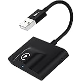 Adattatore CarPlay Wireless per Fabbrica Wired CarPlay 2024 Aggiorna Plug & Play Wireless CarPlay Adapter Converte Cablato in